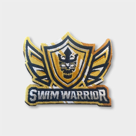 Swim Warrior Woven Patch